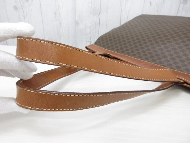 極美品 CELINE セリーヌ マカダム柄 トートバッグ ショルダーバッグ