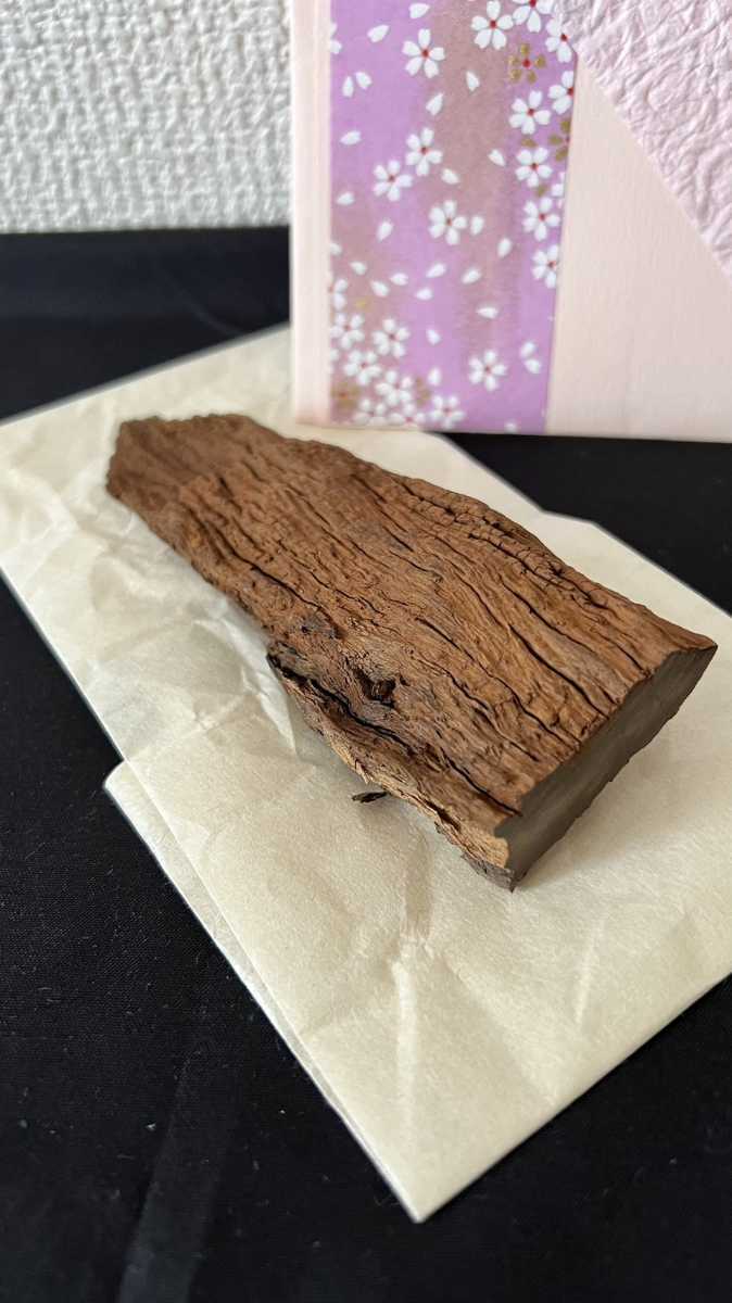 寺院保管 六国五味《伽羅》最上級伽羅落款印 63g 香木 沈香 ベトナム産