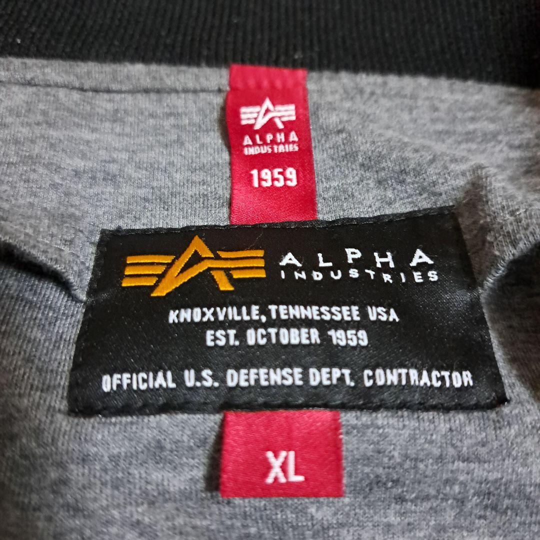 ALPHAindustries XLサイズMA-1フライトジャケット美品赤タグ付