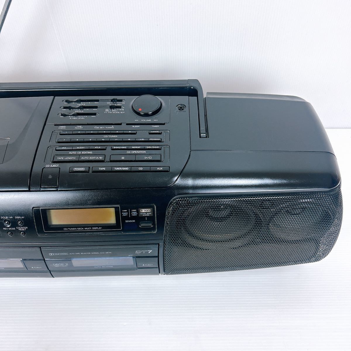 1円スタート】超希少 Panasonic パナソニック バブルラジカセ RX-DT7 