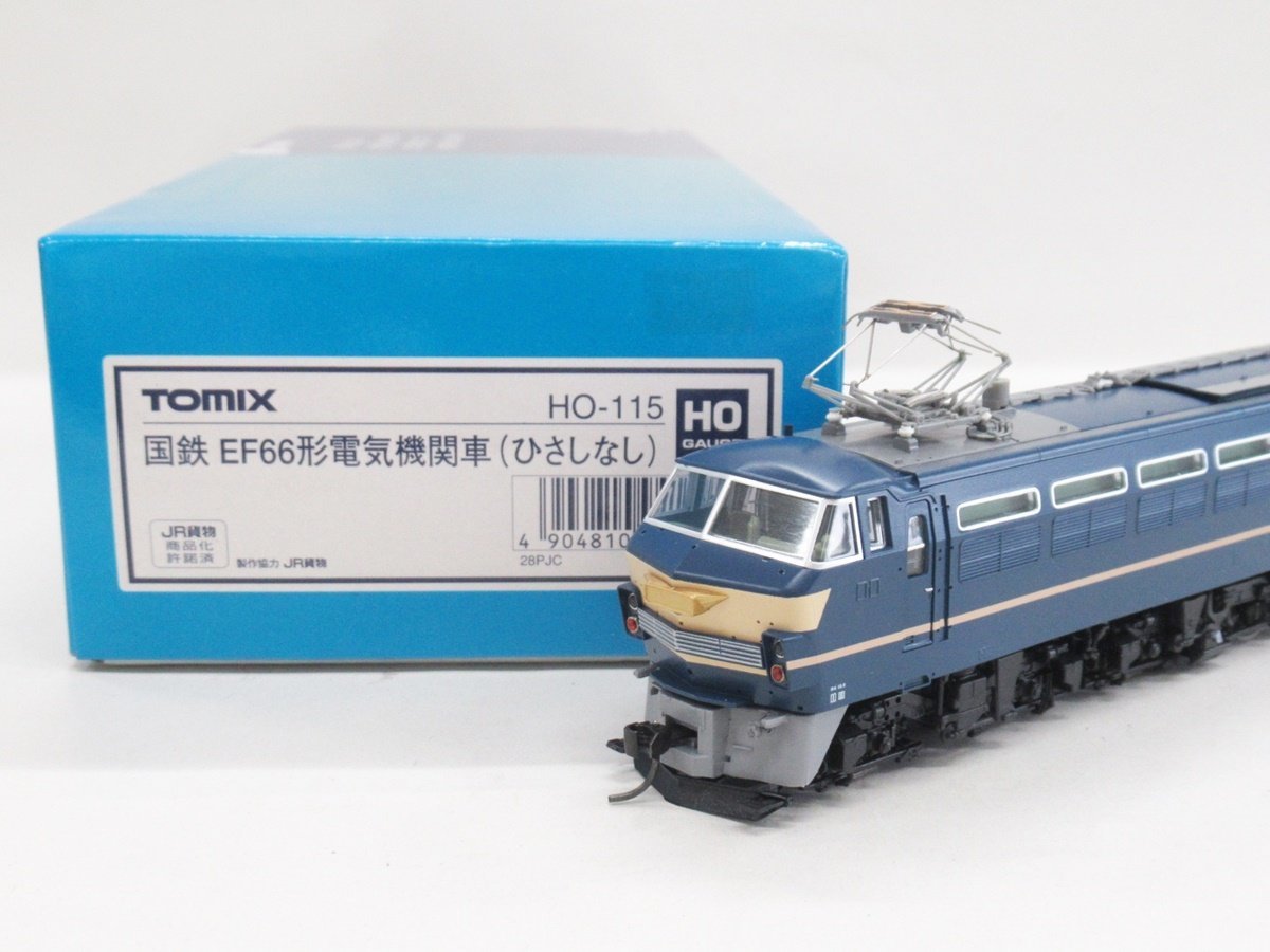 TOMIX HO-115 国鉄EF66形電気機関車(ひさしなし)【D】oah021410
