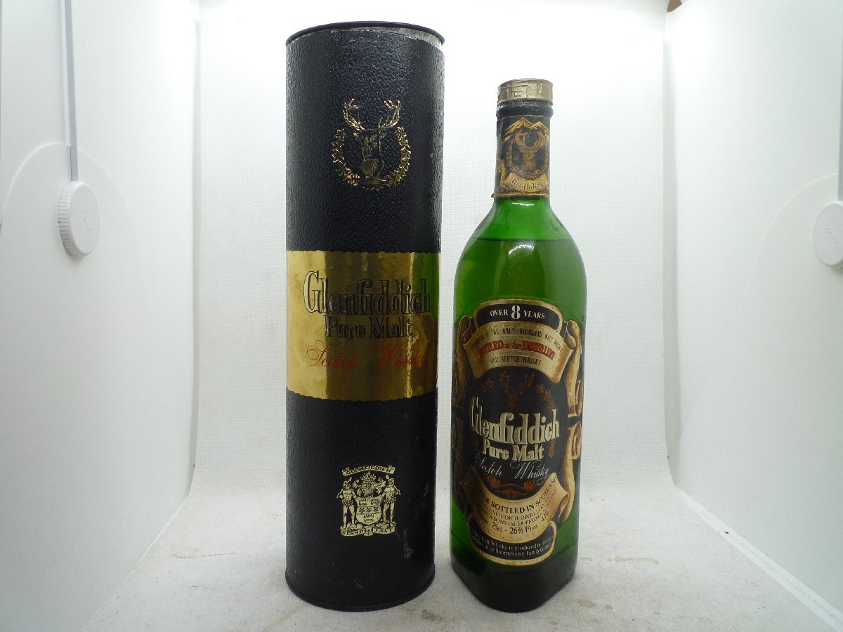 古酒 未開栓】【1000円スタート】Glenfiddich 8年 Pure Malt グレン
