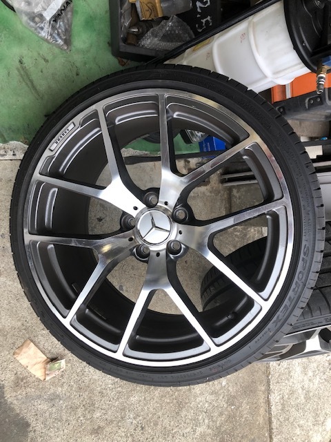 タイヤ タイヤ バリ山 225／35ZR19 2本 245