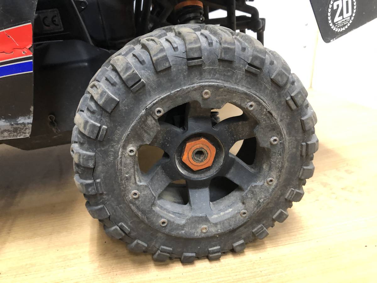 138）大型ラジコン hpi 1/5 Baja 5T エンジンラジコン バギー 動作 