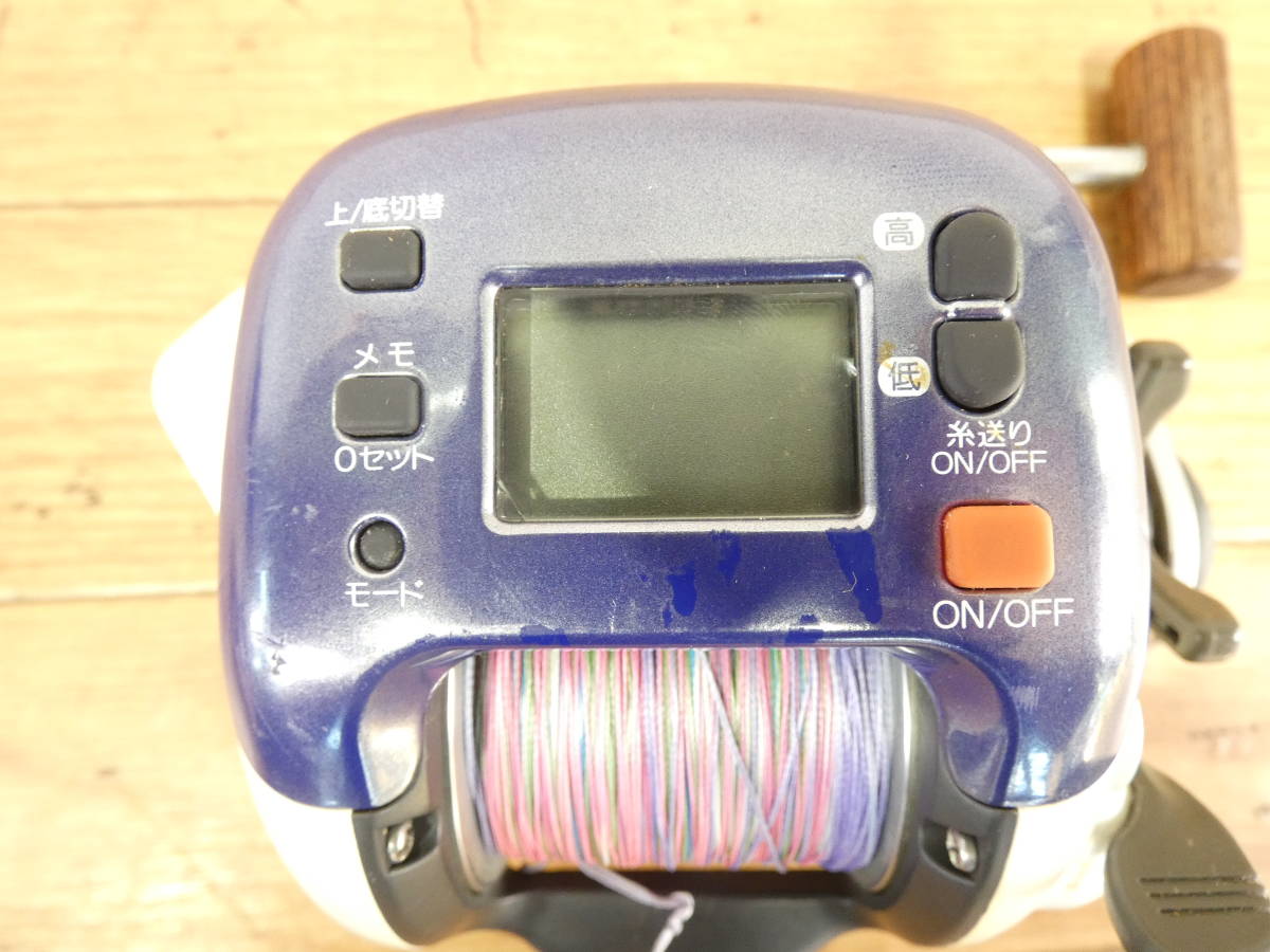 ◇ジャンク!SHIMANO 電動リール 電動丸 3000EV☆シマノ/ケーブル付き