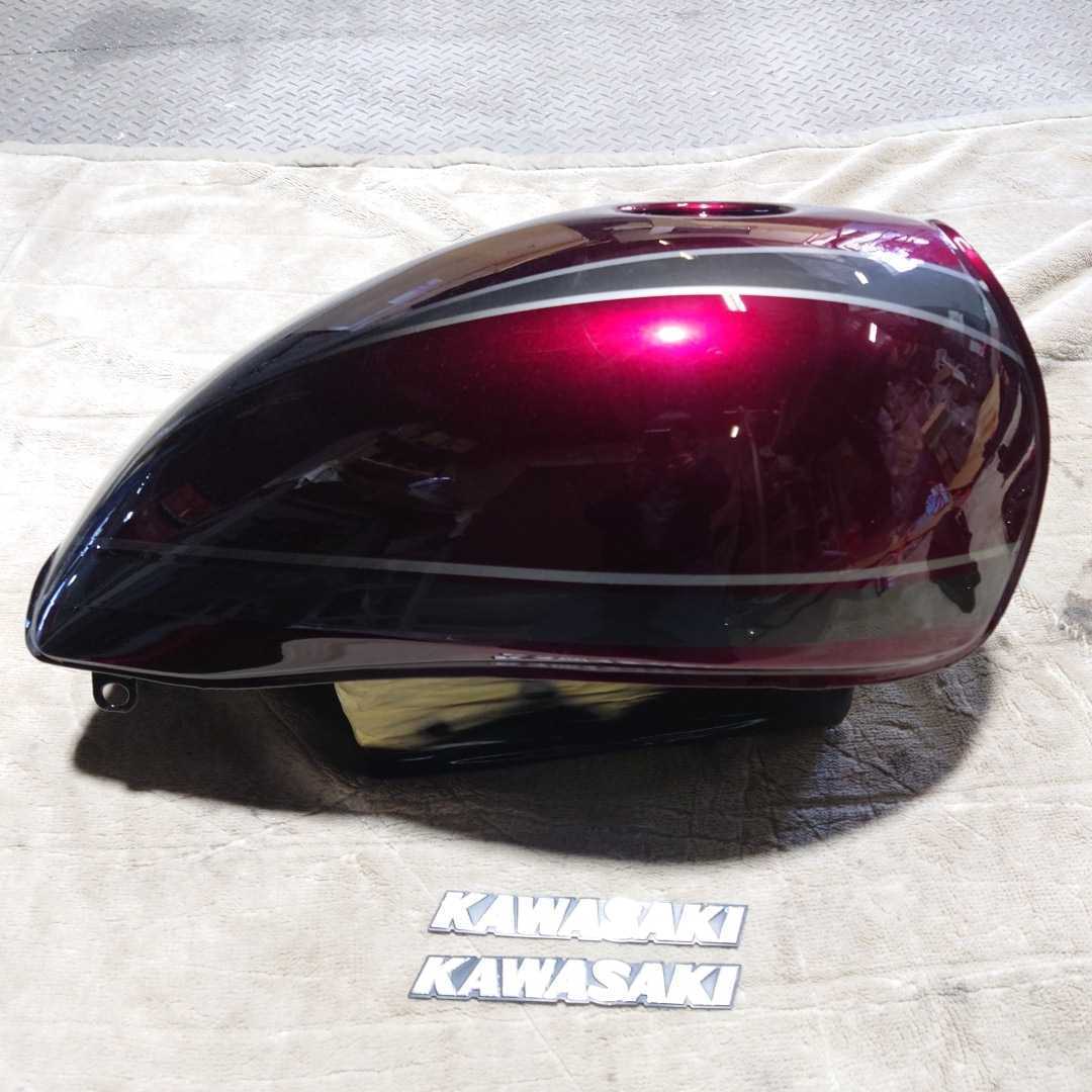 ゼファー750 外装セット キャンディレッド タイガー 塗装後未使用 
