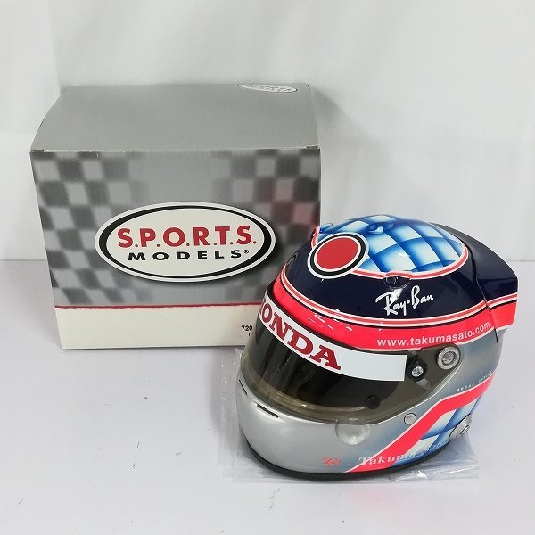mF130a [難あり] 1/2 S.P.O.R.T.S. MODELS レプリカヘルメット 佐藤 