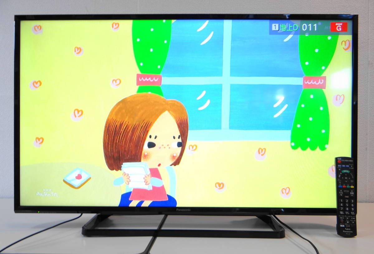 Va6177 Panasonic TH-43E300HT 液晶テレビ 43型 17年製 Bカード+  