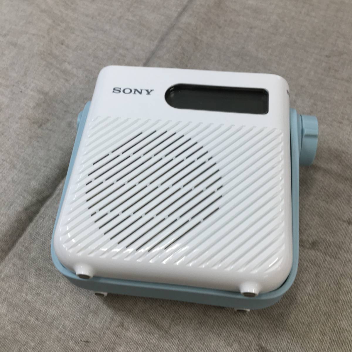 シャワーラジオ ICF-S80 FM⁄AM⁄ワイドFM対応 AMラジオ ☆動作品
