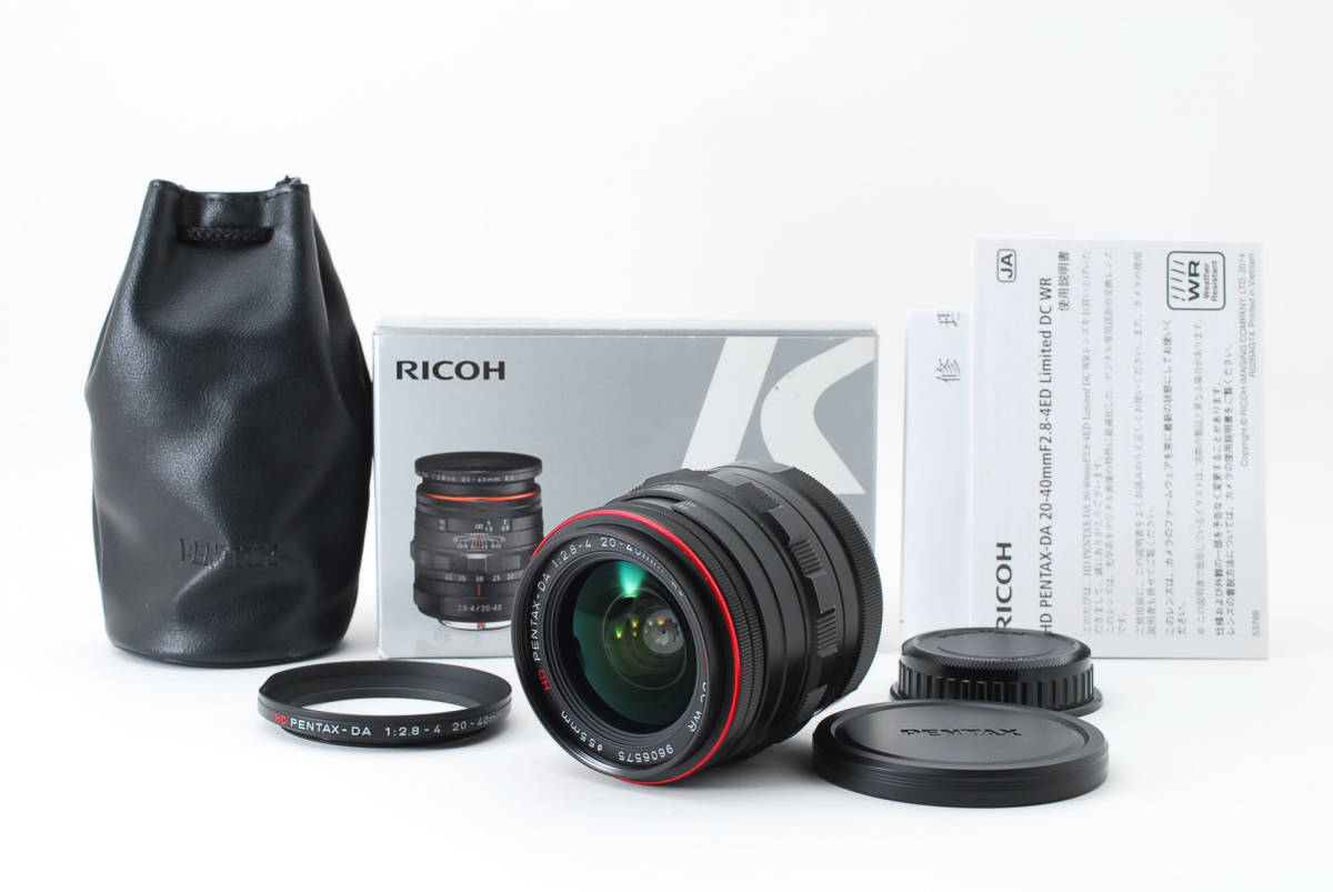 妻が旅行用レンズとして「HD PENTAX-DA 20-40mmF2.8-4ED Limited DC WR