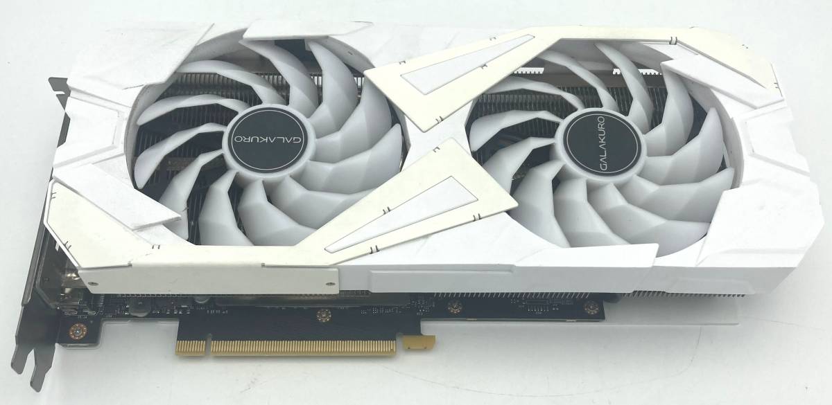 玄人志向 GALAKURO NVIDIA GEFORCE GK-RTX3060Ti-E8GB⁄WHITE⁄LHR | RTX