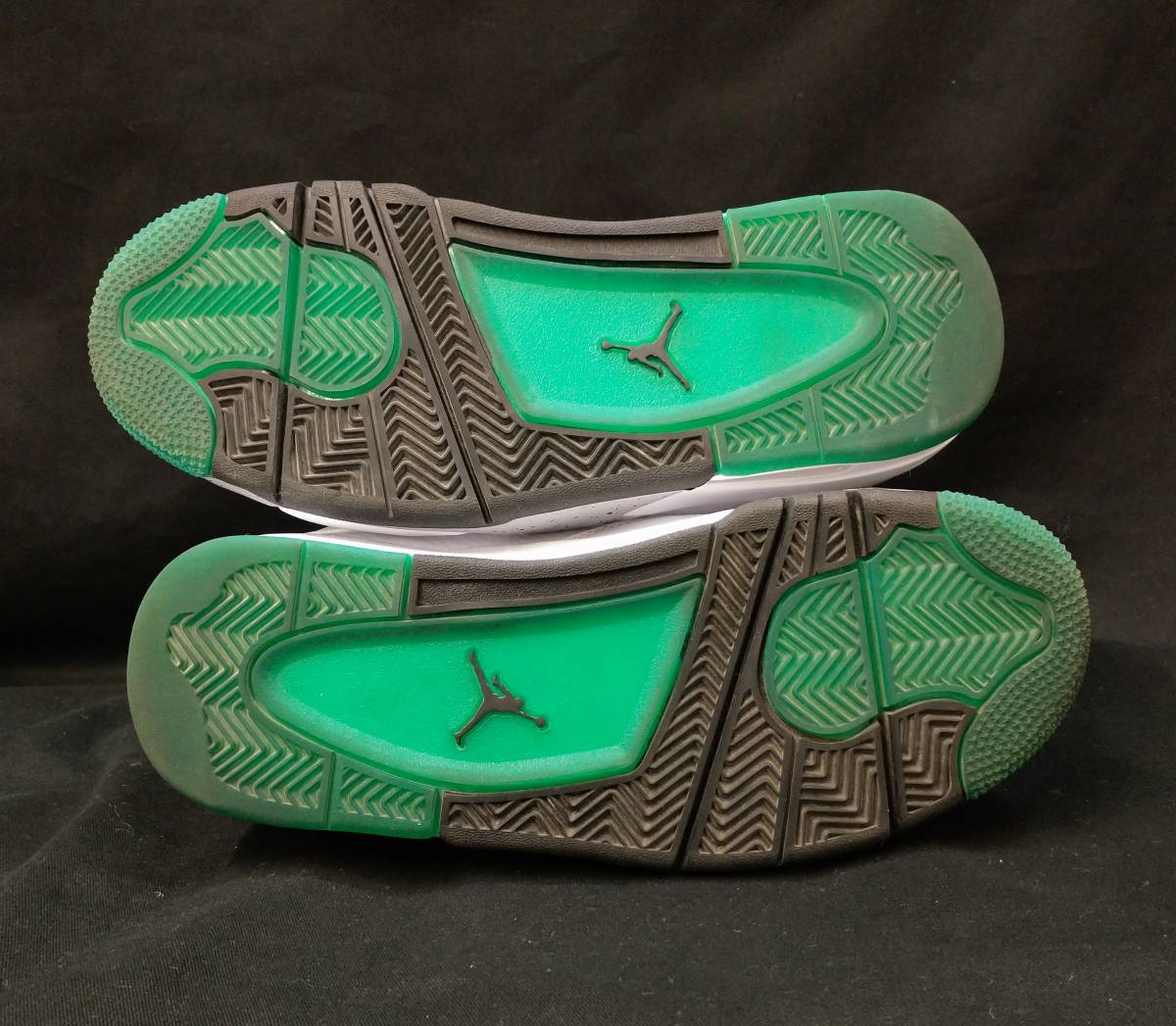 箱付] NIKE WMNS AIR JORDAN 4 RETRO AJ4 LUCID GREEN ウィメンズ  