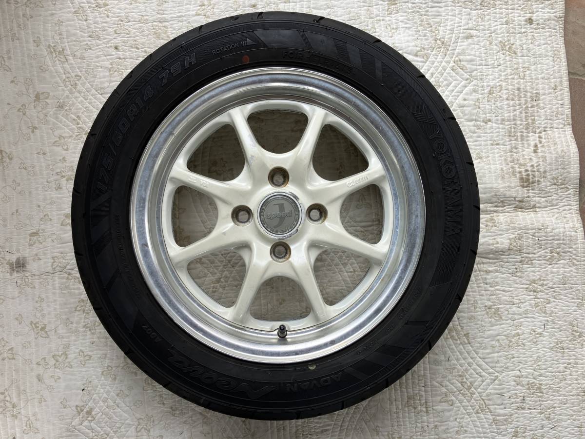 引取り希望☆中古☆ENKEI J SPEED 13インチ2本 14インチ2本 PCD100 