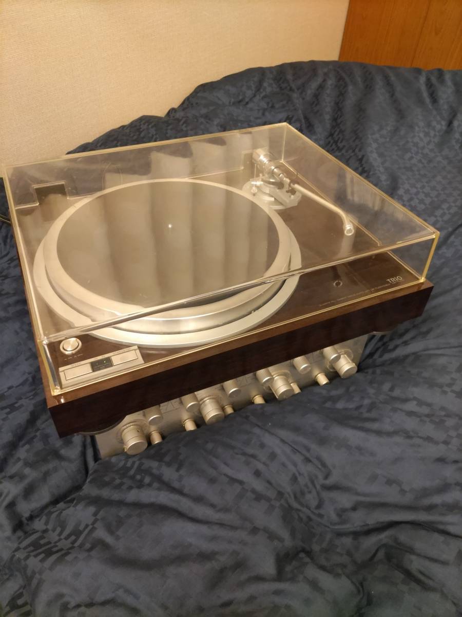 Ga2 sa) Trio KP-700D TRIO レコードプレーヤーKP-700D ジャンク品