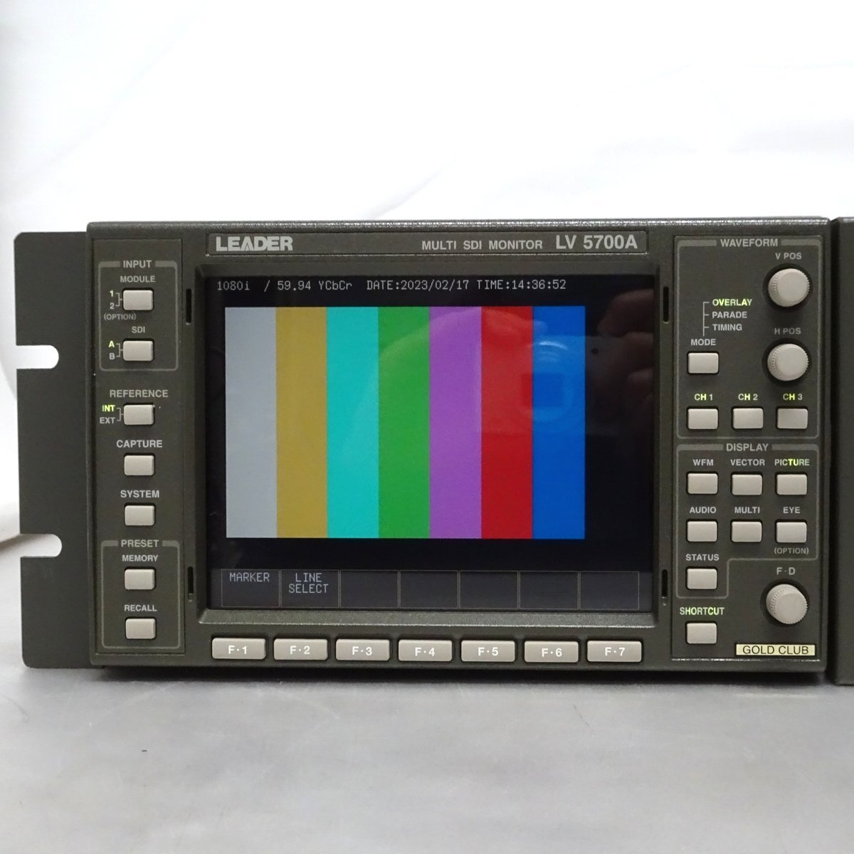 LEADER LV5700A マルチSDIモニター