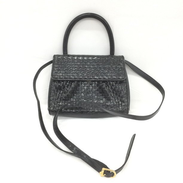 BBAQ2055】FENDI フェンディ イントレチャート ハンド ショルダー 