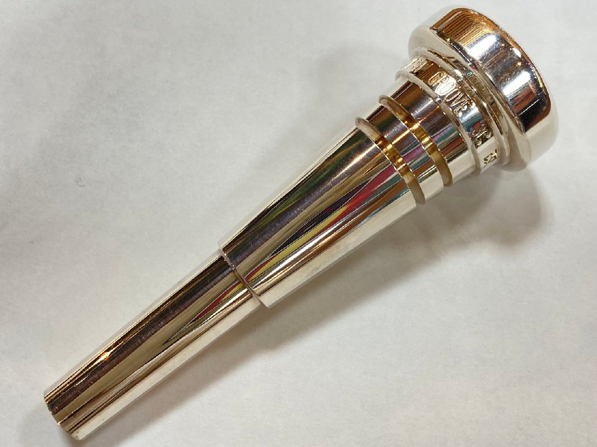 ベストブラス トランペット用マウスピース グルーヴ 3C　改【服部管楽器】