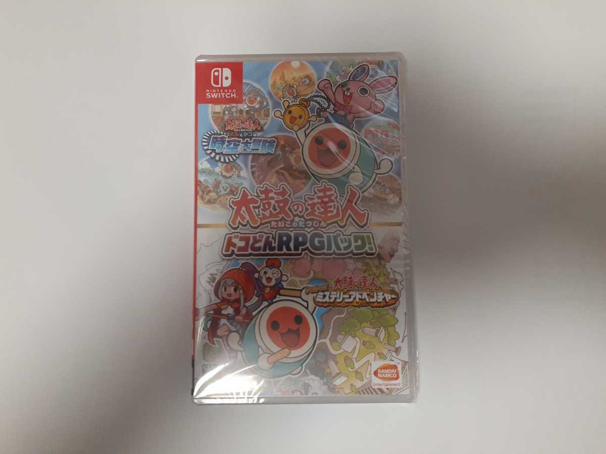 未開封 Switch「太鼓の達人 ドコどんRPGパック！」
