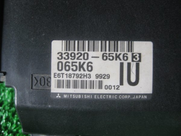 K17 ◆　 ワゴンR RR　DI 『MH21S』エンジンECU 33920-65K63◆ 中古品 直噴DI