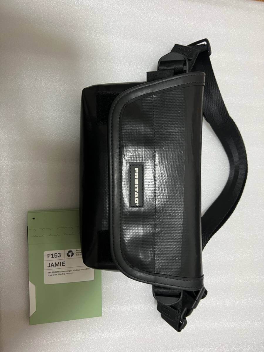 100円スタート【入手困難】freitag Jamie オールブラック タグ ID 