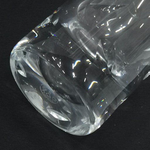 Y2437-1 バカラ オルグ グレイン フラワーベース 花器 箱付 バカラ