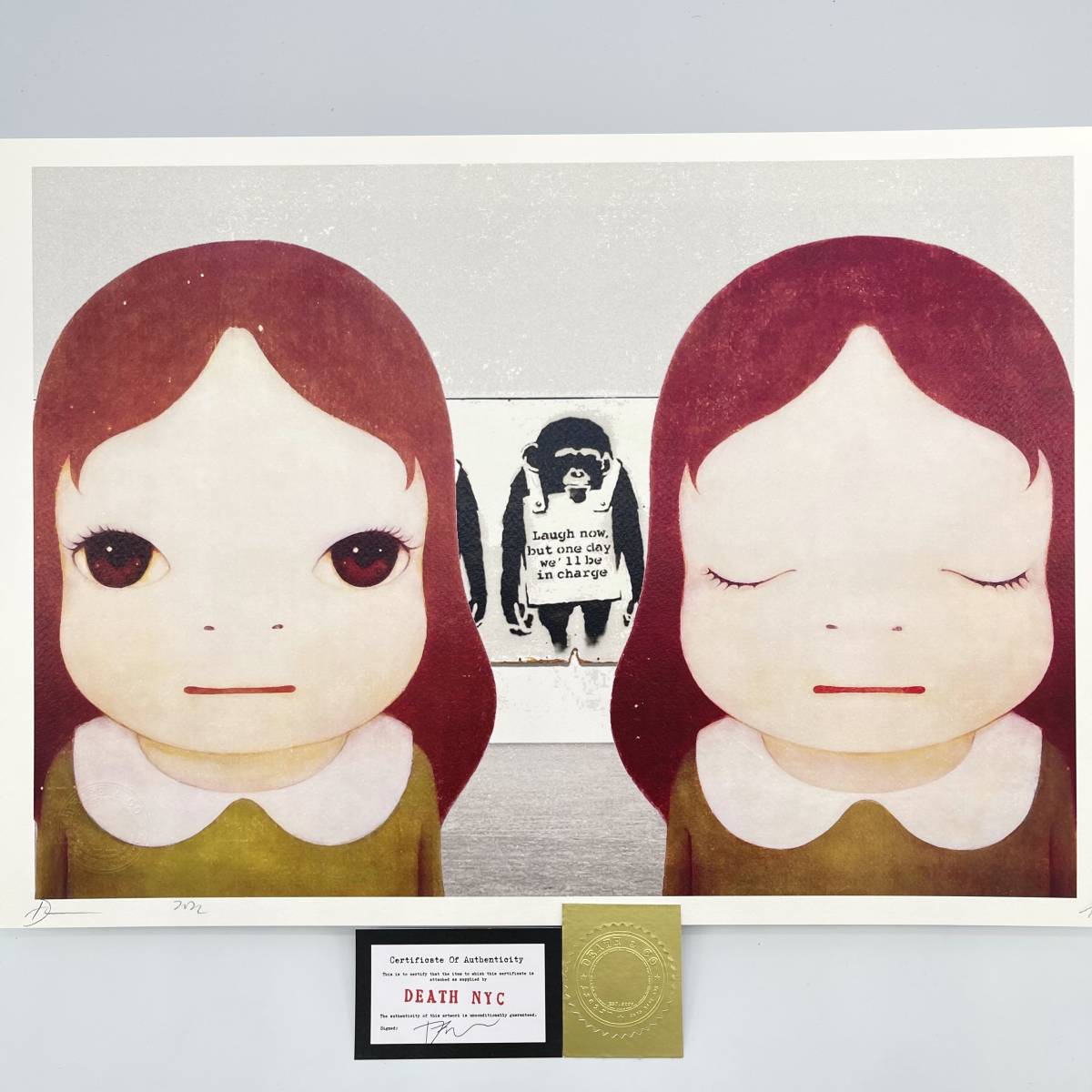 DEATH NYC 世界限定100枚 アートポスター 奈良美智 NARA YOSHITOMO
