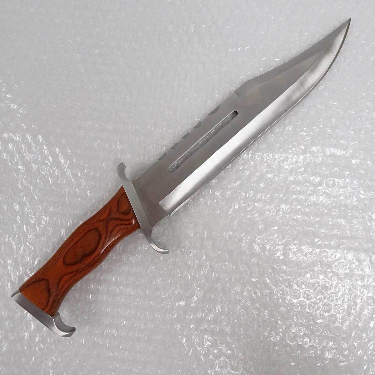◇1422D/RAMBO3 ランボー3 サバイバルナイフ 極厚ブレード RAMBO FIRST