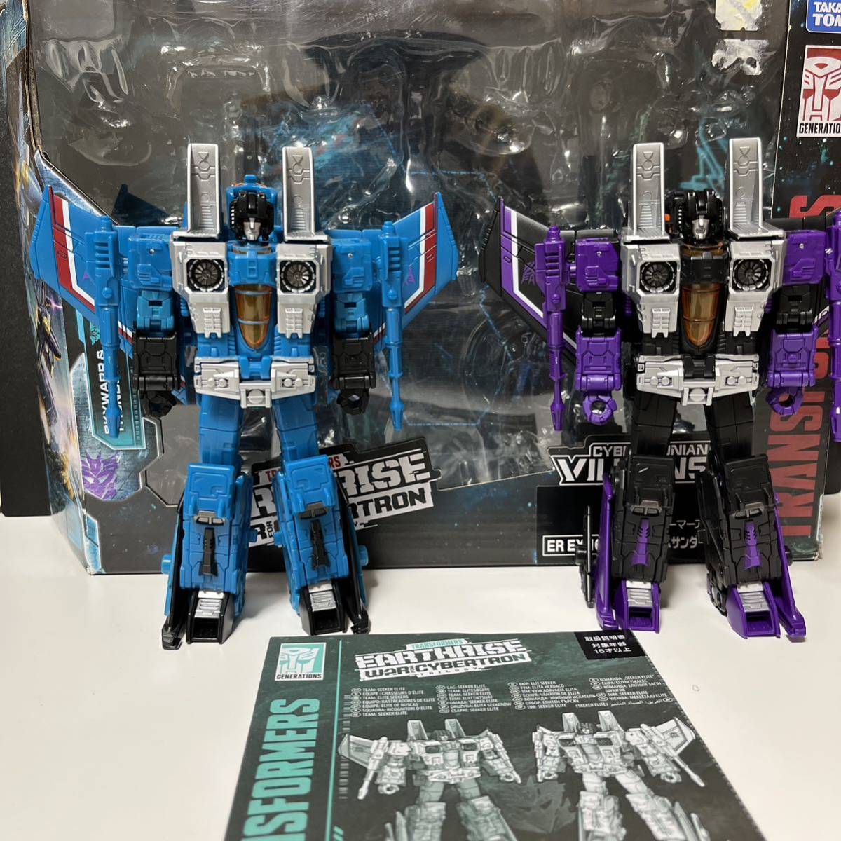 開封品 箱付き トランスフォーマー 【国内：タカラトミーモール限定】ER EX-16 スカイワープ＆サンダークラッカー