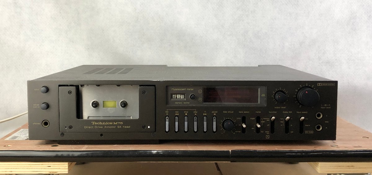 ☆ジャンク品☆カセットデッキ RS-M75 Technics テクニクス 【公式通販】