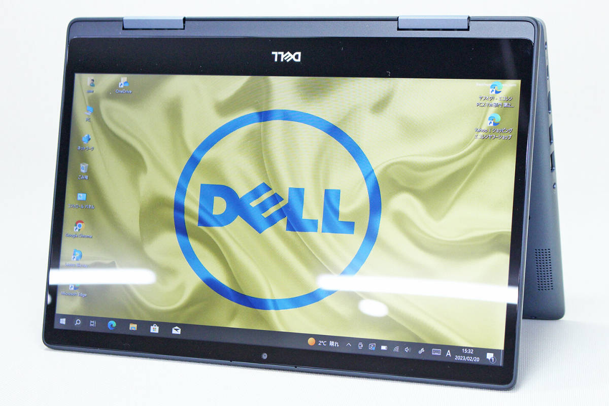 【即配】狭額14型FHD！第10世代Corei7！Inspiron 14 5491 2-in-1 プラチナ GeForce MX230 i7-10510U 16GB SSD512GB Win10