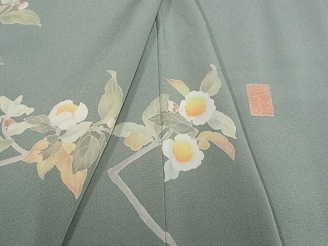 訪問着 逸品 暈し染め 京 山崎巌 金彩 正絹 - 平和屋着物□訪問