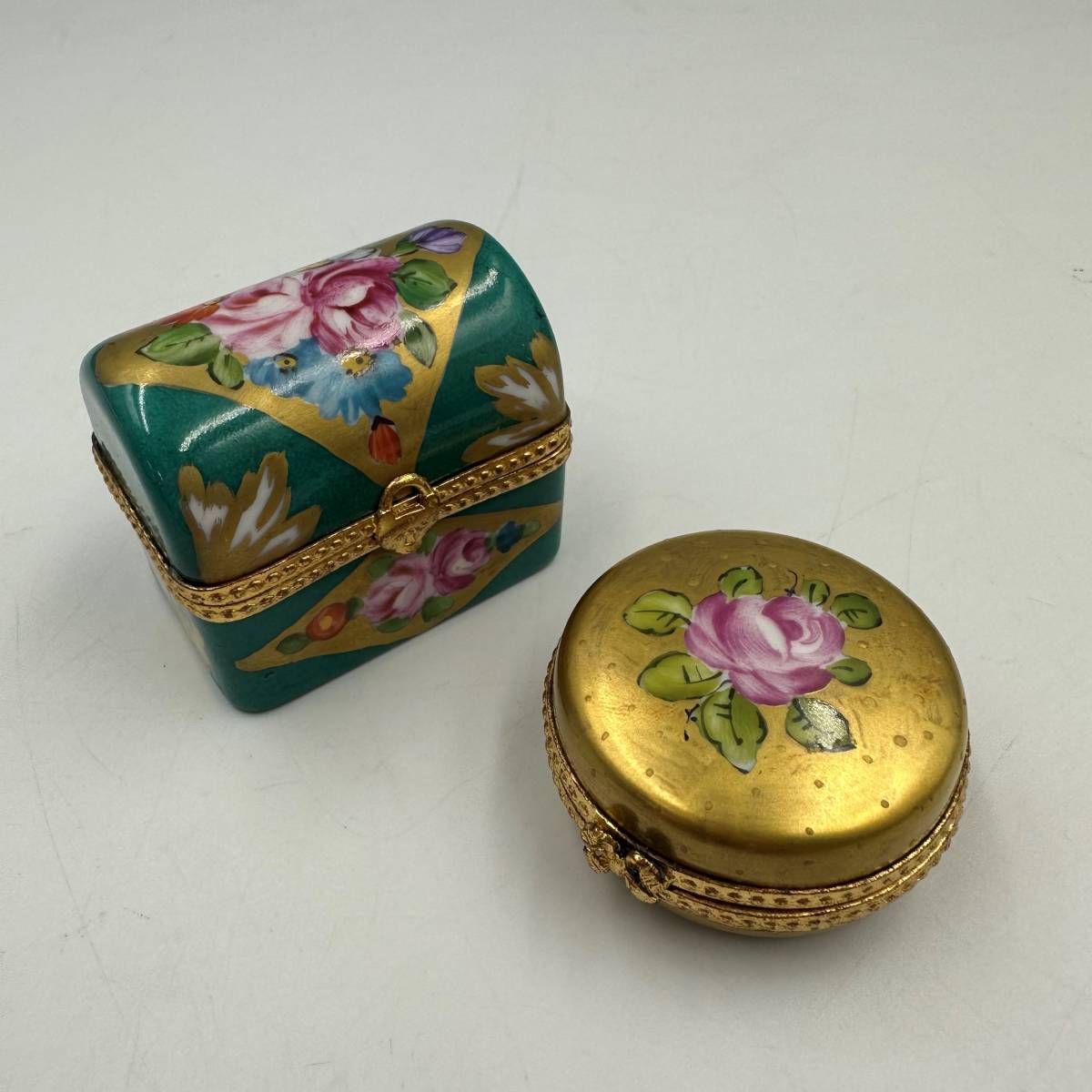 リモージュ ボックス 2個セット ピルケース フランス 正規品 小物入れ