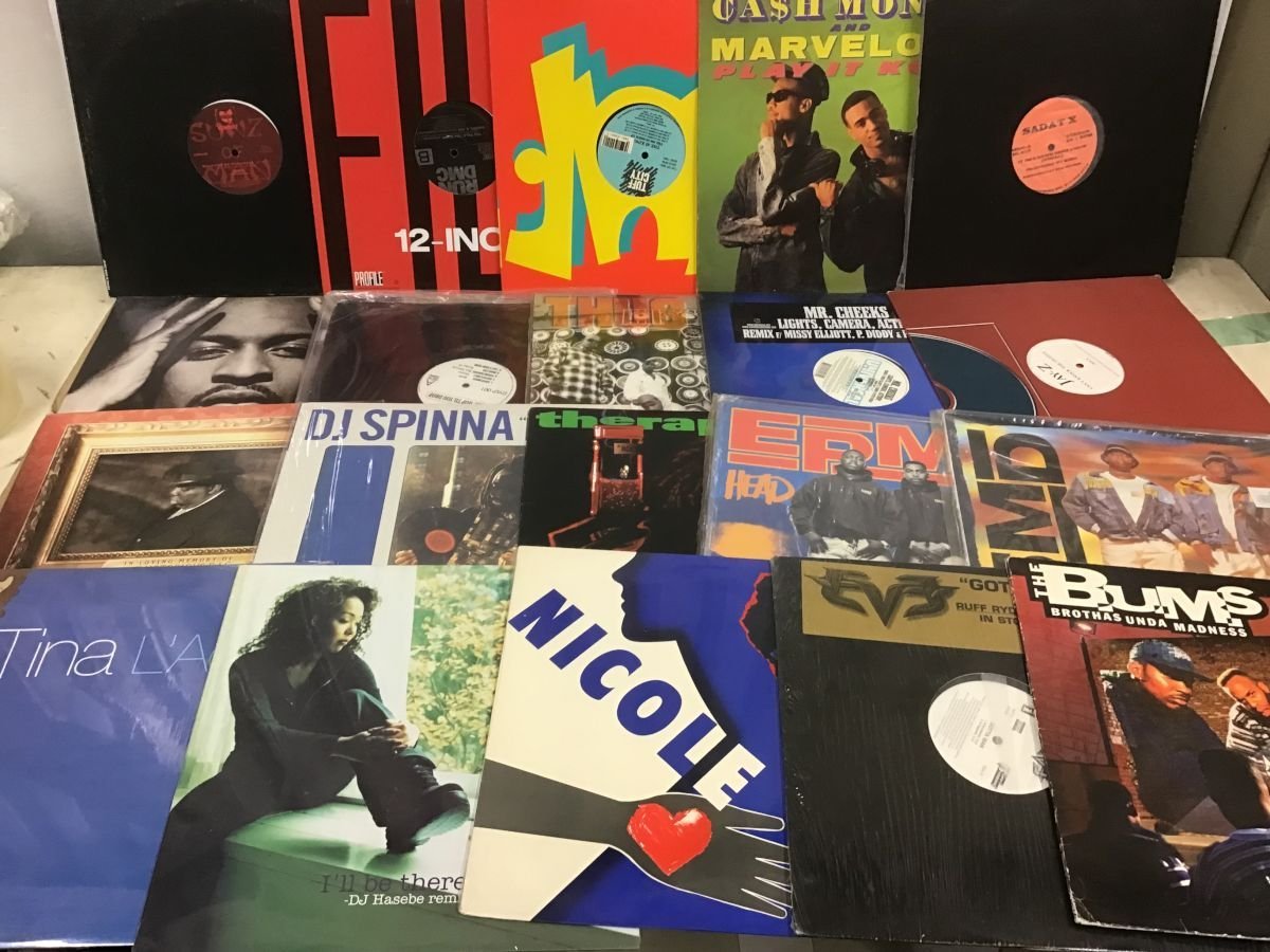 12inch テクノ ハウス HIPHOP R&B ダンスミュージック レコード まとめ