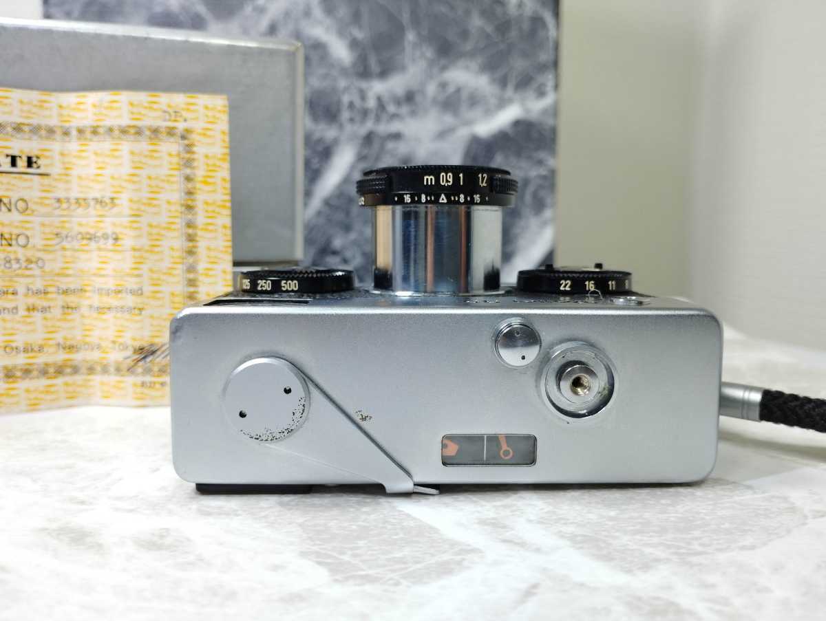 終活】Rollei35 Tessar40mm f3.5搭載モデル 希少元箱，説明書，フード