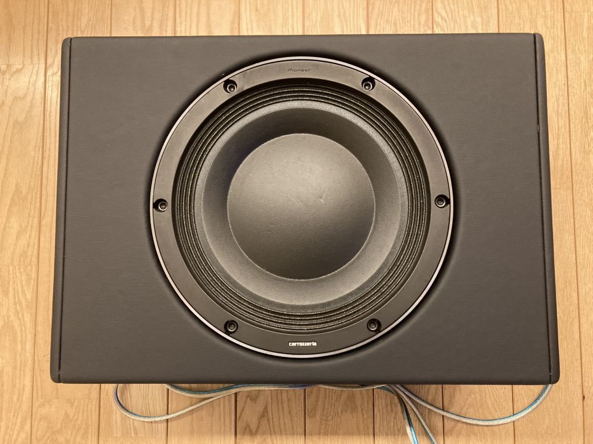 carrozzeria カロッツェリア サブウーファー TS-W1RSⅡ 専用BOX付