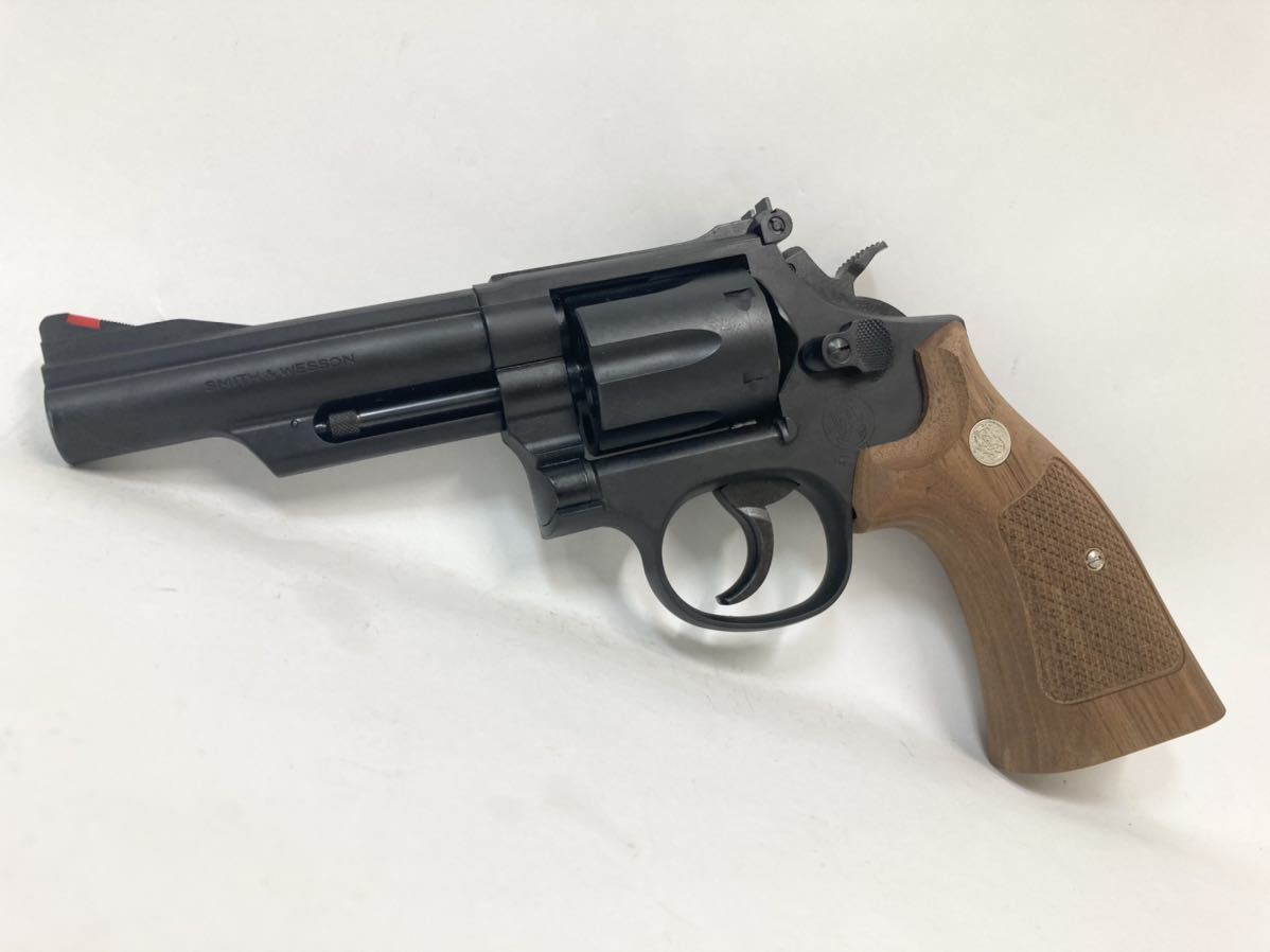 タナカ S&W M19 コンバットマグナム HW 4インチ 木製グリップ