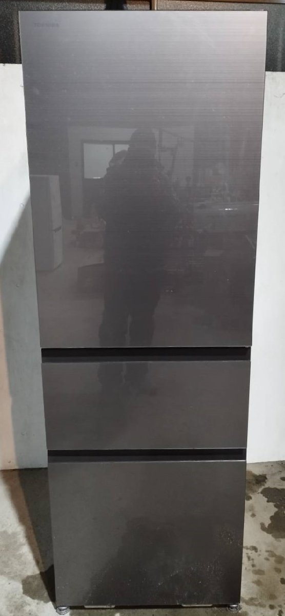 大阪/岸和田発】 TOSHIBA/東芝 356L 冷凍冷蔵庫 GR-T36SV 2021年製 