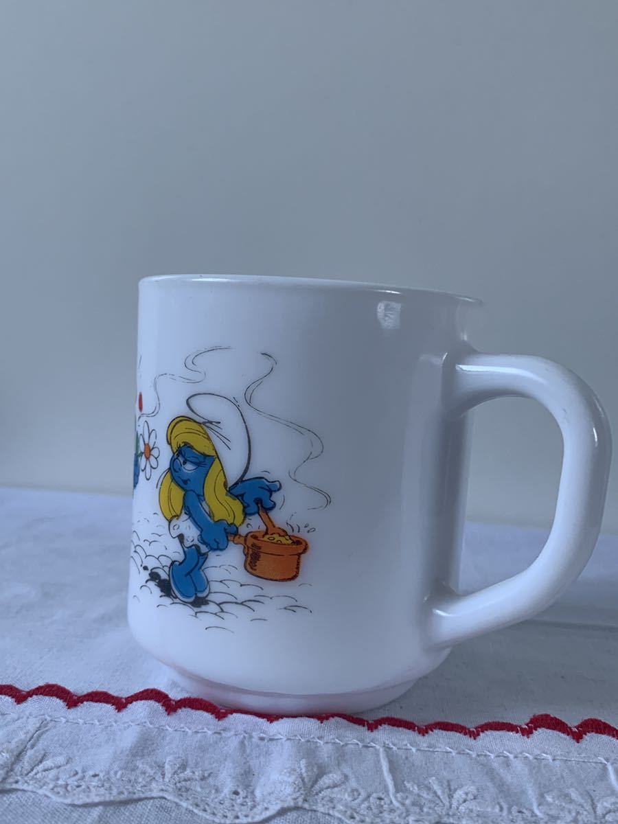 80s スマーフ smurf アルコパル arcopal フランス製 ヴィンテージ
