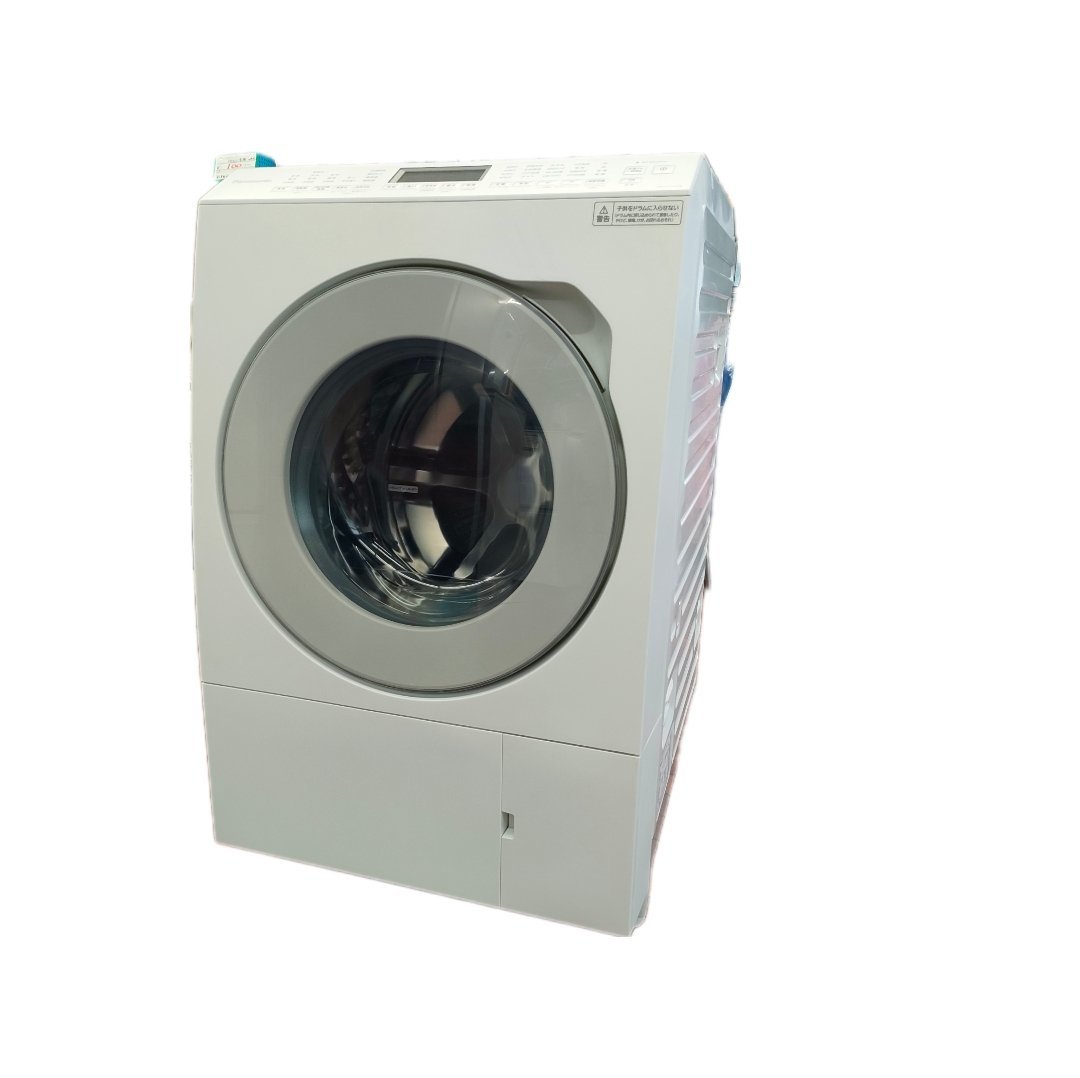 2 美品 Panasonic NA-LX127BL ななめドラム式洗濯乾燥機 2022年製
