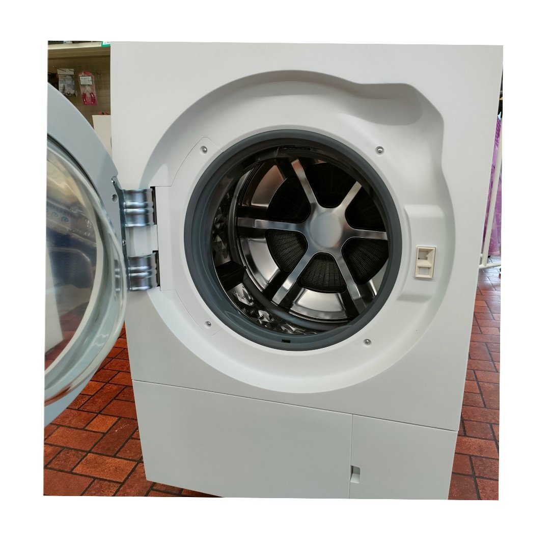2 美品 Panasonic NA-LX127BL ななめドラム式洗濯乾燥機 2022年製