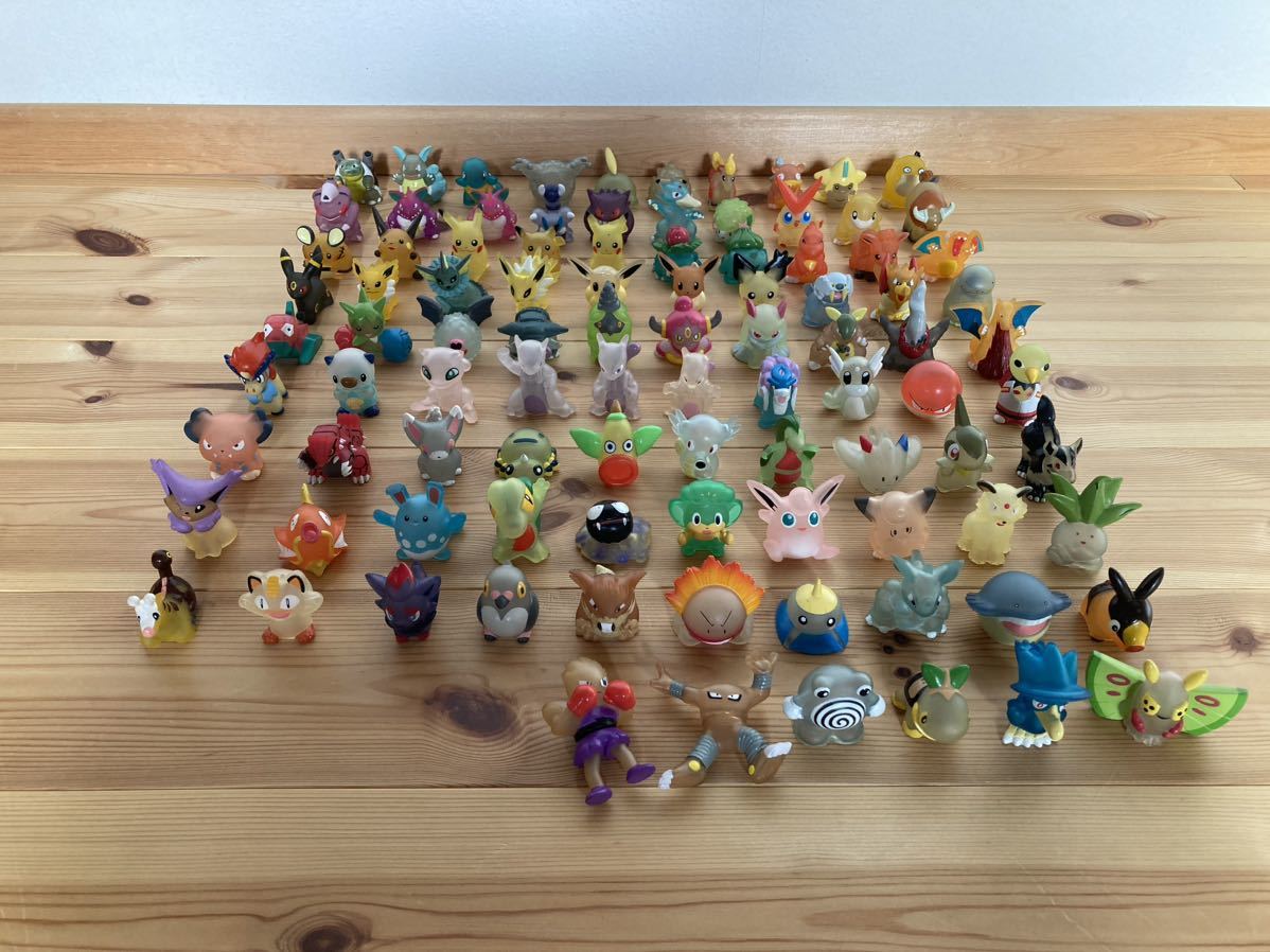 ポケモンキッズ クリアのみ 96体セット レア 希少 ポケモン指人形