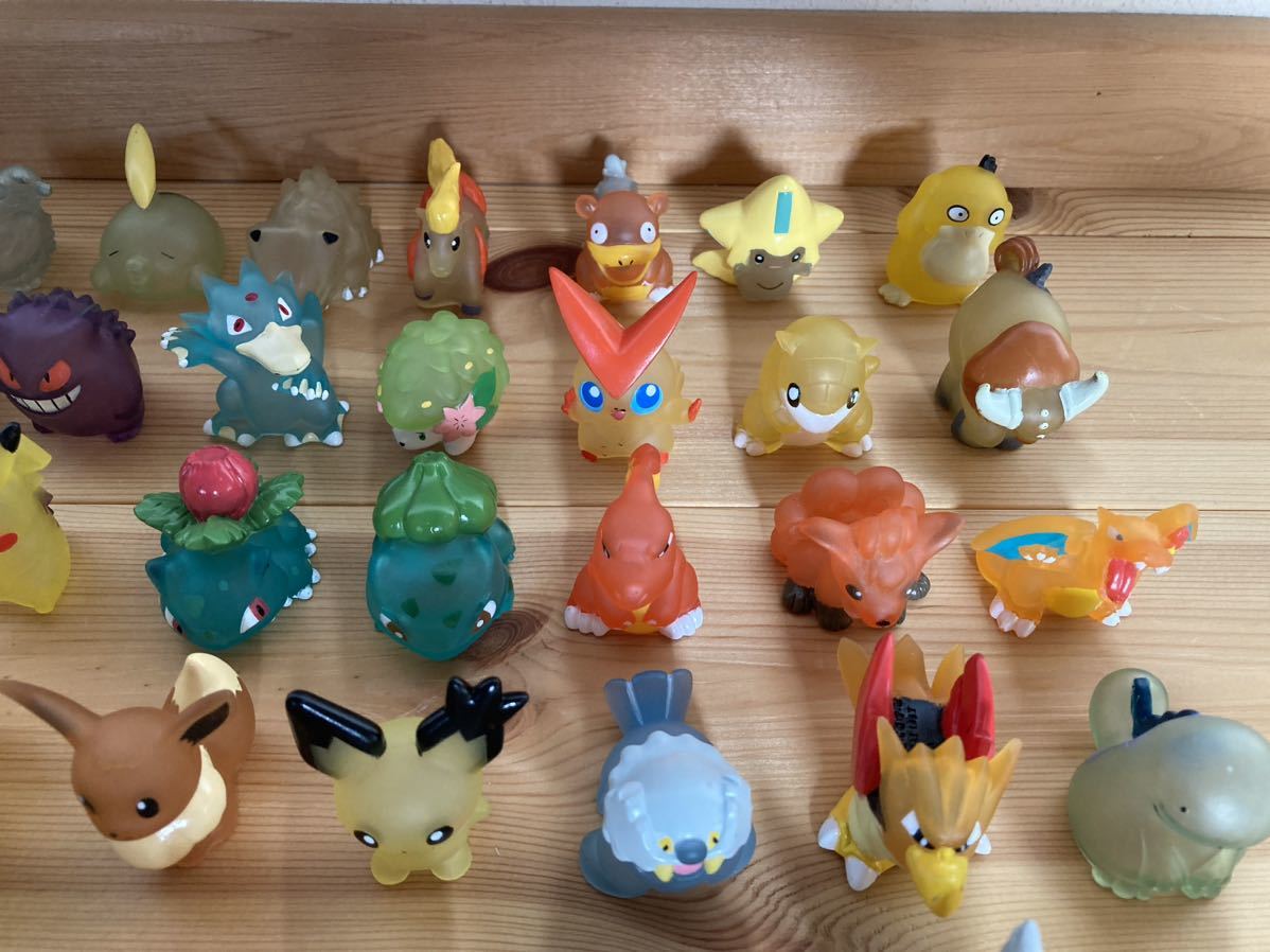 ポケモンキッズ クリアのみ 96体セット レア 希少 ポケモン指人形