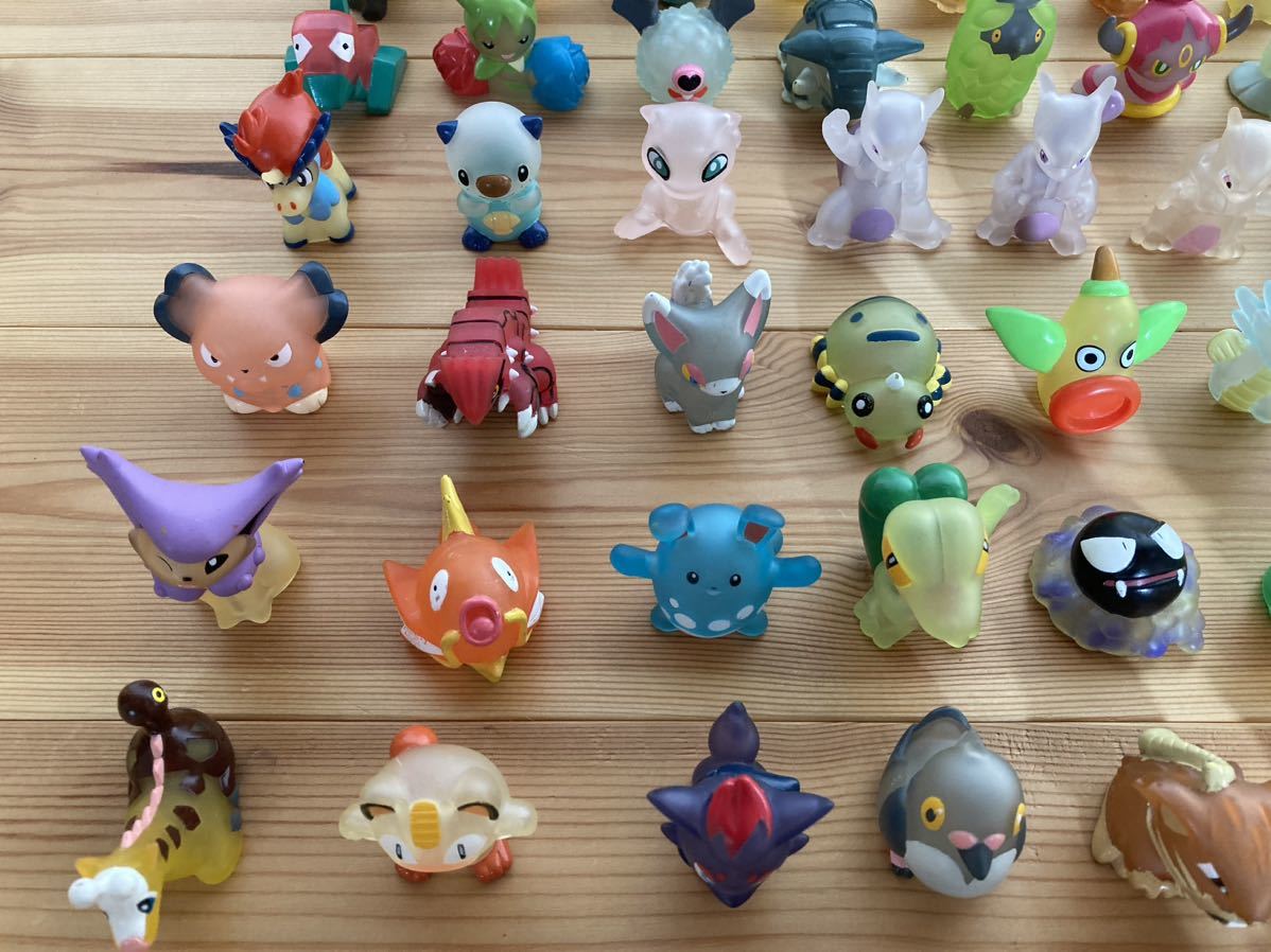 ポケモンキッズ クリアのみ 96体セット レア 希少 ポケモン指人形 ポケモンキッズ クリアのみ 96体セット レア 希少 ポケモン指人形