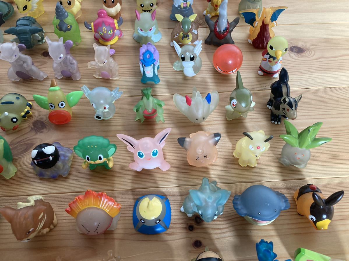 ポケモンキッズ クリアのみ 96体セット レア 希少 ポケモン指人形