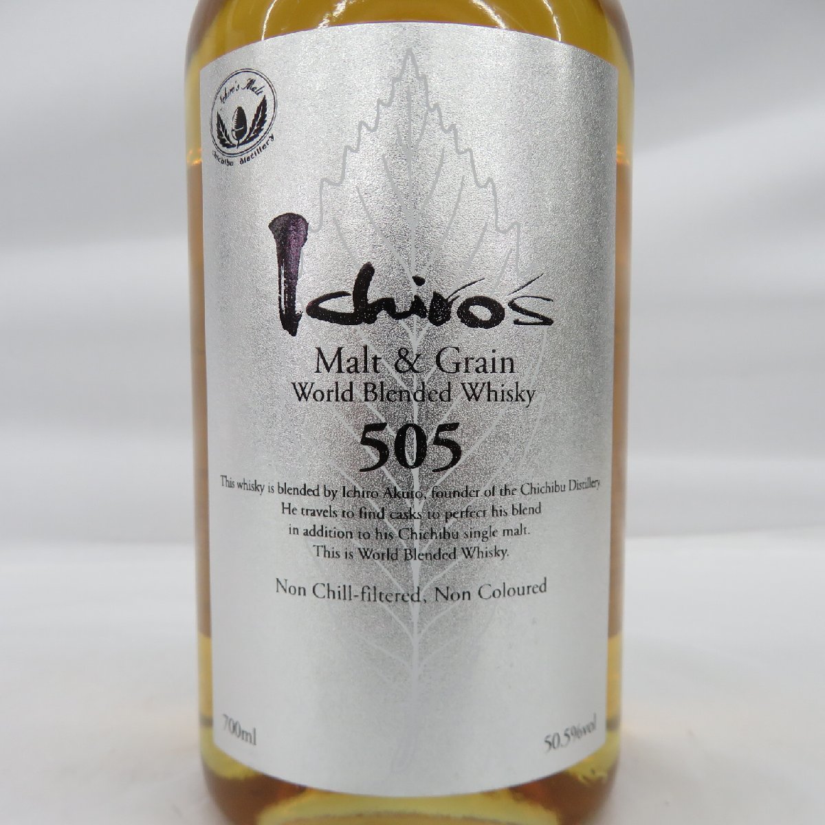 未開栓】Ichiro's Malt&Grain イチローズモルト&グレーン 505 ワールド