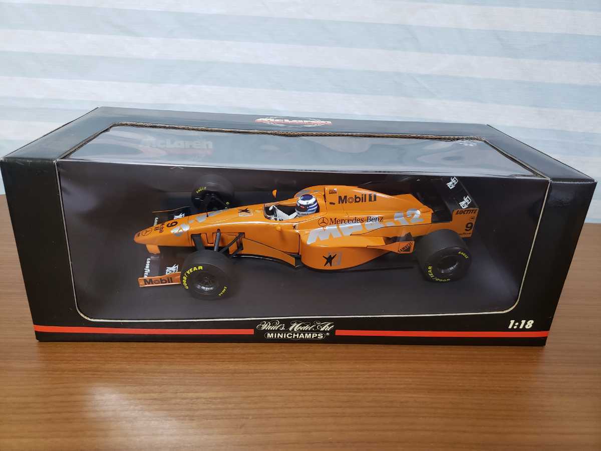 MINICHAMPS ミニチャンプス 1/18 McLaren MP4/12 Testcar M.HAKKINEN