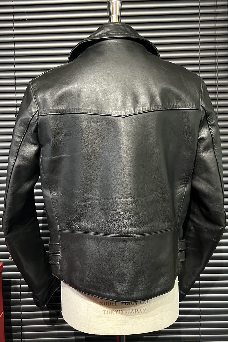 666 ライダースライダースジャケット ロンジャン 36 s made in England 