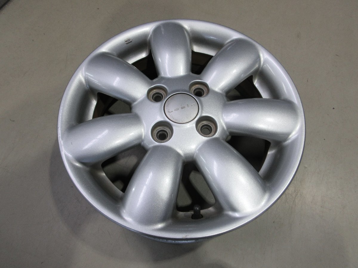 ◇送料込み◇ ラパン純正 13inch 中古ホイール4本 SUZUKI ホワイト