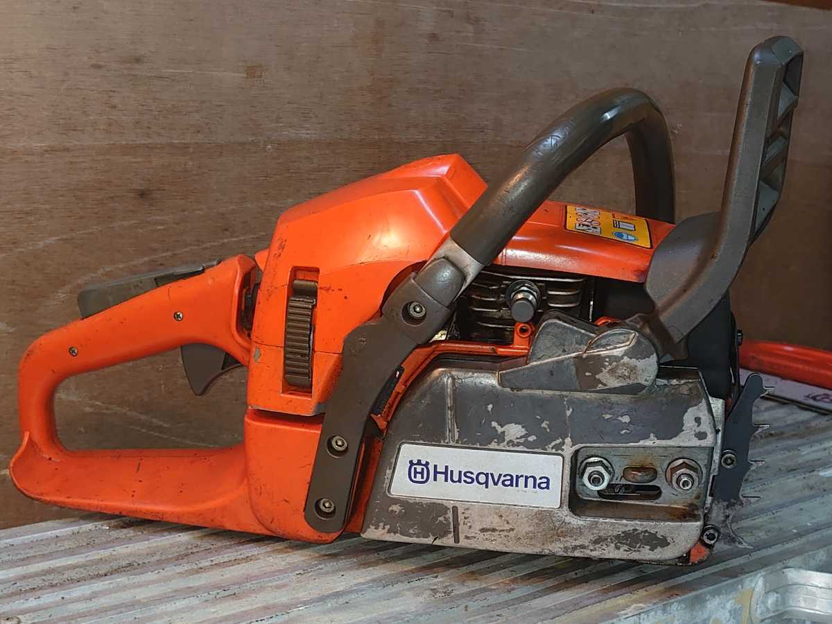 プロ用機種 ハスクバーナ エンジンチェーンソー 346XPG NE 50.1cc New 