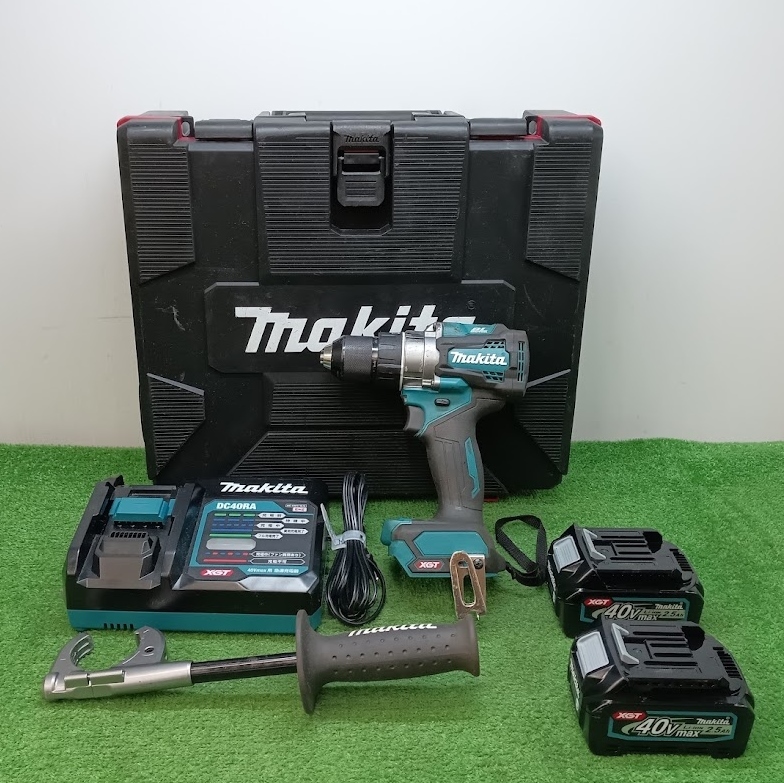 中古品 makita マキタ 40v充電式ドライバドリル DF001GRDX 40Vmax